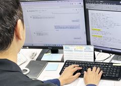 ネットショップ運営会社の総務・経理事務写真